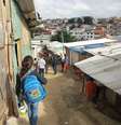 Fizemos disso uma comunidade, diz moradora após desocupação  Foto: Elisa Feres / Terra