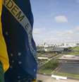 Vista da Praça dos Três poderes, em Brasília, onde ficam o STF e o Congresso Nacional  Foto: Ueslei Marcelino / Reuters