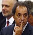 Scioli durante cerimônia na Casa Rosada, em Buenos Aires.  30/9/2014.  Foto: Marcos Brindicci / Reuters