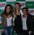 Thammy Miranda e Andressa Ferreira prestigiaram a pré-estreia da peça Loucas por Eles, em cartaz no Teatro Augusta, em São Paulo  Foto: Thiago Duran / AgNews