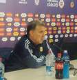 Tata Martino voltou a mostrar preocupação com a queda de rendimento da Argentina no fim das partidas  Foto: @Argentina / Twitter