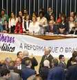 Cotas para mulheres foi rejeitada por 15 votos  Foto: Divulgação/BBC Brasil