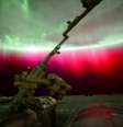 Astronauta Scott Kelly registra imagem de aurora sobre a Terra direta da Estação Espacial Internacional  Foto: Scott Kelly / Twitter / Reprodução