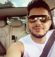 Cantor sertanejo Cristiano Araújo posta selfie no carro  Foto: @Cristiano Araújo/Instagram / Instagram