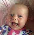 Chloe, 10 meses, morreu após ser sufocada pela própria mãe - que sofreria de depressão e está sendo julgada  Foto: Daily Mail / Reprodução