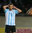Novamente favoritos em 2015, argentinos sofrem pressão para não terminar assim de novo...  Foto: Raul Sifuentes / LatinContent / Getty Images