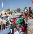 Israel intercepta barco de ativistas pró-Palestina  Foto: Twitter