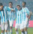 Argentina passeou em Concepción e eliminou o Paraguai da Copa América  Foto: Hector Vivas / Getty Images 