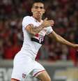 Centurión fez o gol do São Paulo na Arena da Baixada  Foto: Rubens Chiri/São Paulo FC / Divulgação