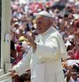 Papa Francisco pediu perdão pelos crimes contra os povos originários da região na colonização  Foto: Leonardo Muñoz / EFE