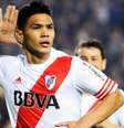 Teófilo Gutiérrez era titular no River  Foto: Divulgação