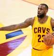LeBron James assinou acordo de mais duas temporadas com os Cavs  Foto: Jason Miller /  AFP