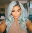 Kylie Jenner pinta cabelo de azul e exibe novo look no Instagram  Foto: @Kylie Jenner / Instagram/Reprodução
