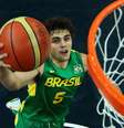 Raulzinho vai jogar pelo Utah Jazz  Foto: Christian Petersen / Getty Images