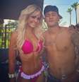 Jhenny Andrade faz pose com Neymar  Foto: Instagram / Reprodução