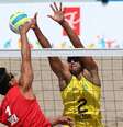 Dupla masculina cumpriu a missão de se classificar com uma rodada de antecipação  Foto: Sergio Dutti/ Exemplus/ COB / Divulgação