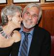 Alex Rocco e a esposa, Shannon  Foto: Getty Images
