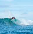 Medina acabou derrotado por Kelly Slater em revanche   Foto: WSL/Twitter / Divulgação