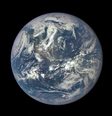 Nasa capturou imagem da Terra iluminada pelo sol  Foto: NASA / Divulgação