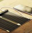 Solar Paper mede 19 centímetros de altura por nove centímetros de largura e pesa apenas 120 gramas  Foto: Eco Desenvolvimento