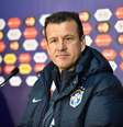 Dunga - Coletiva da Seleção Brasileira  Foto: Rodrigo Buendia /  AFP