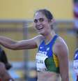 Flavia de Lima, bronze nos 800 m, compete no revezamento  Foto: Washington Alves/Exemplus/COB / Divulgação