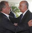Zico recebeu o apoio de Marco Polo del Nero  Foto: Rafael Ribeiro/CBF / Divulgação