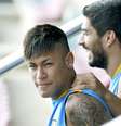Neymar vai ter poupado  Foto: ANdreu Dalmau / EFE
