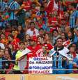 Torcida mista no Gre-Nal  Foto: Lucas Uebel / Grêmio