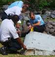 Pedaço da aeronave foi encontrado na ilha de Reunião, no oceano Índico  Foto: Divulgação/BBC Brasil
