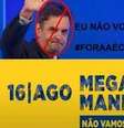 Mudança em evento pegou participantes de esquerda de surpresa  Foto:  Reprodução Facebook
