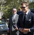 Tom Brady exibe aliança de casamento, após rumores de separação  Foto: Getty Images