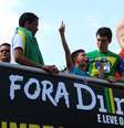 Protesto contra a presidente Dilma e o governo do PT organizado pelos movimentos Brasil Livre, Vem Pra Rua e Revoltados ON LINE, neste domingo (16)  Foto: Edmar Barros / Futura Press