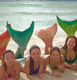  Foto: @boracaymermaids / Instagram / Reprodução
