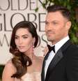Os atores Megan Fox e Brian Austin Green na cerimônia do 70º Globo de Ouro, em Beverly Hills, Califórnia, em 2013  Foto: Jason Merritt / Getty Images