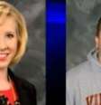 Vítimas foram identificadas como repórter Alison Parker e cinegrafista Adam Ward  Foto: (WDBJ7)