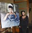 Kim Kardashian West exibe barrigão ao prestigiar festa da revista que leva sua mãe, Kris Jenner, na capa, no dia 24 de agosto, em Malibu, Califórnia   Foto: Vivien Killilea / Getty Images