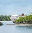Embarcação de luxo para apenas 175 hóspedes vai passar por Peru e Brasil  Foto: Hapag-Lloyd Cruises/Divulgação