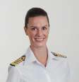 Kate McCue tornou-se a primeira norte-americana capitão de um cruzeiro  Foto: Celebrity Cruises/Divulgação