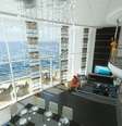 Passageiros de suítes terão serviços diferenciados  Foto: Royal Caribbean International/Divulgação