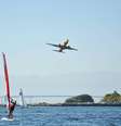 Atletas participam da Regata Internacional de Vela na Baía de Guanabara no Rio de Janeiro.  Foto: FuturaPress