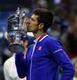 Djokovic venceu Federer e se sagrou campeão da edição 2015 do US Open  Foto: Matthew Stockman / Getty Images