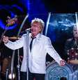 O romantismo de Rod Stewart encantou os fãs  Foto: Francisco Cepeda / AGNews-RJ