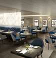 Iate da Crystal Cruises oferecerá novidades gastronômicas  Foto: Crystal Cruises/Divulgação