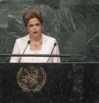 Dilma discursa na abertura de assembleia da ONU  Foto: ONU