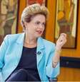 Dilma Rousseff tem hoje o menor índice de popularidade de um presidente da República desde 1989   Foto: Divulgação