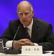 O governador da Califórnia, Jerry Brown  Foto: Getty Images