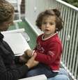 Zizit e a filha, Maya, ficaram 20 dias separadas  Foto: BBC