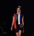 Fernanda Lima desfilou para Juliana Jabour no SPFW  Foto: Peter Leone / Futura Press