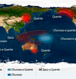 O fenômeno climático El Niño tem grandes chances de aparecer no Enem 2015  Foto: Climatempo